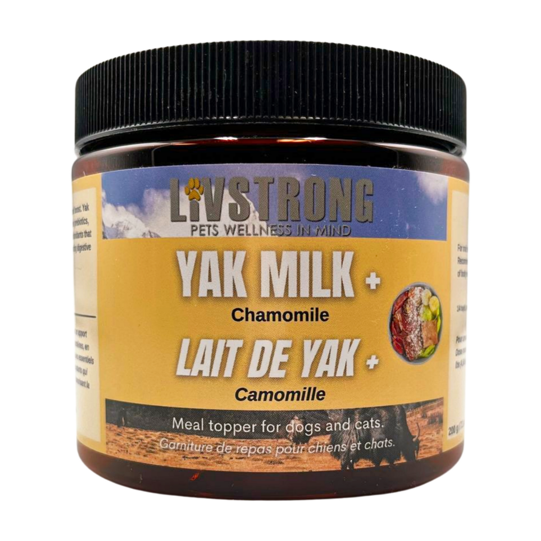 Yak Milk + 200g - Meal Topper - Livstrong Pets