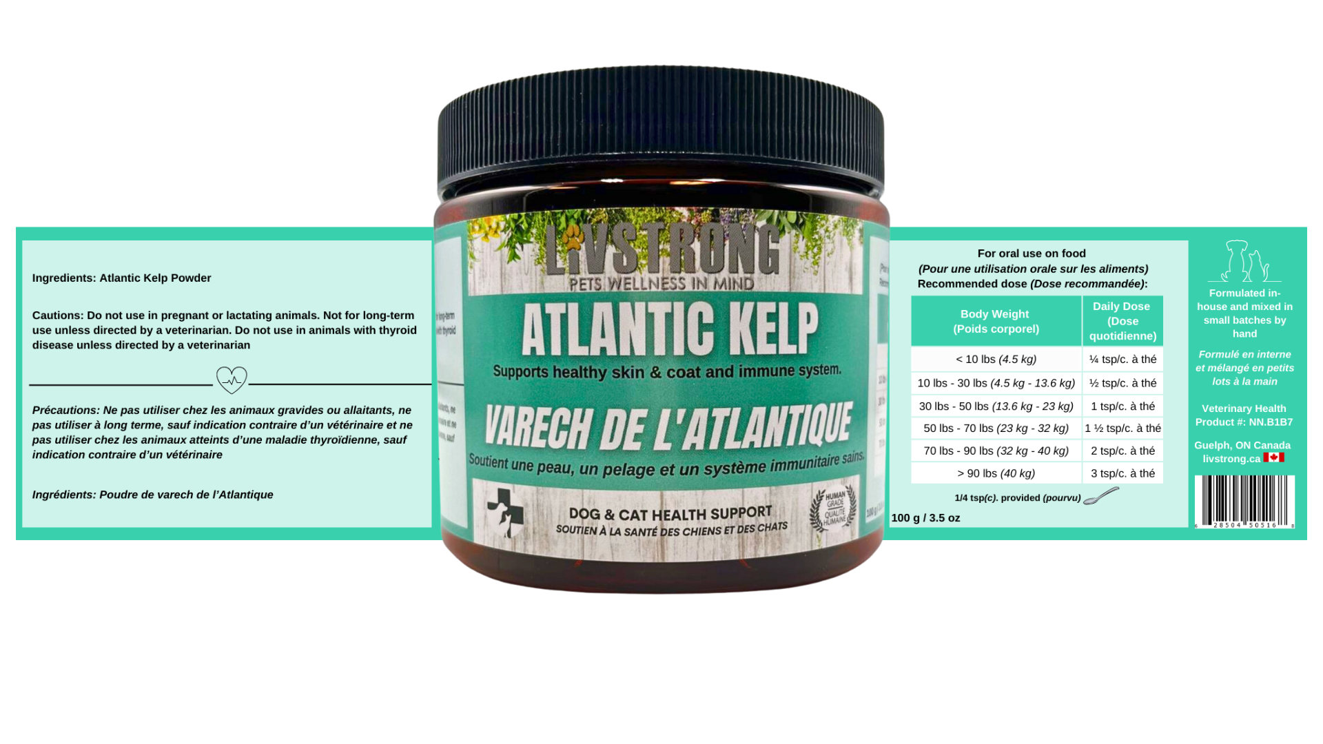 Atlantic Kelp - Livstrong Pets