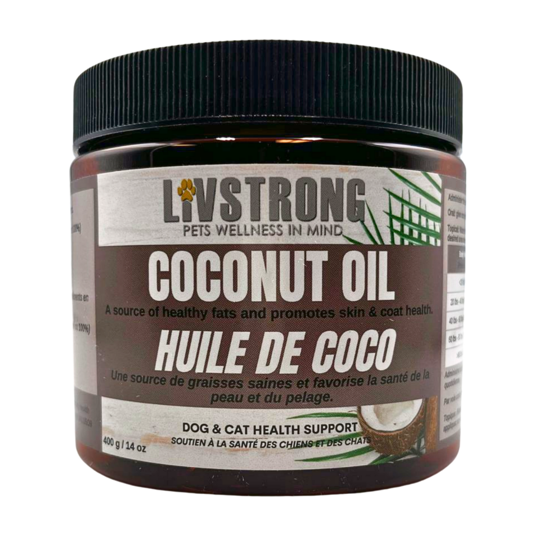Coconut Oil 400g - Livstrong Pets