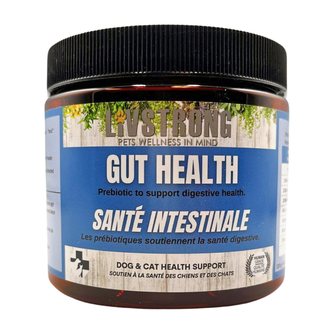 Gut Health (Prebiotic) 120g - Livstrong Pets
