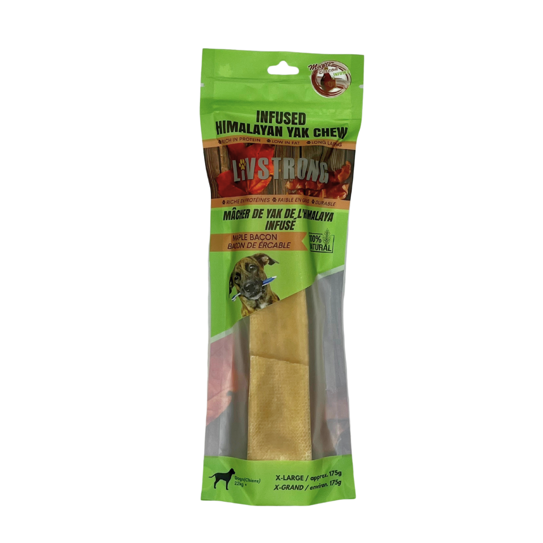Himalayan Yak Cheese - Maple & Bacon - Livstrong Pets