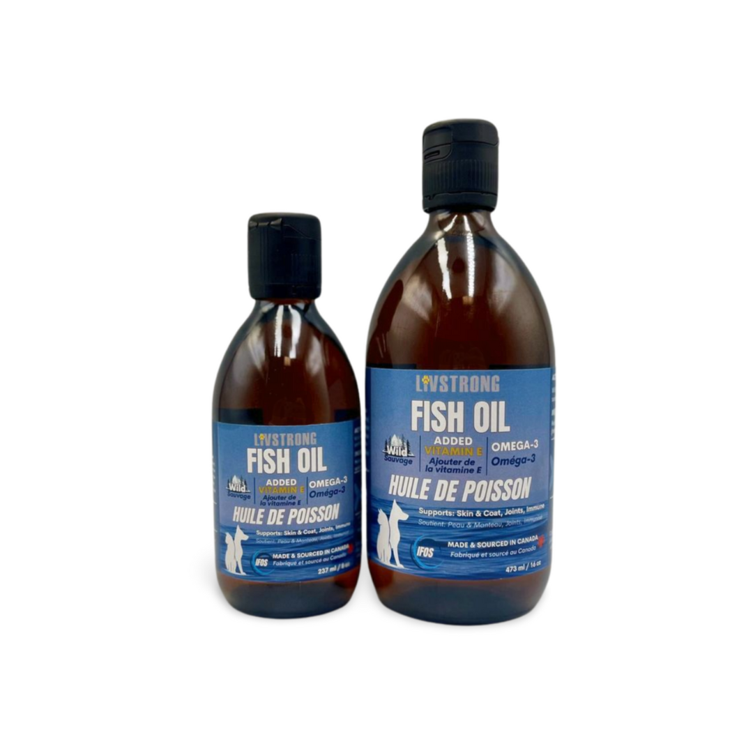 Fish Oil with Vitamin E - Livstrong Pets