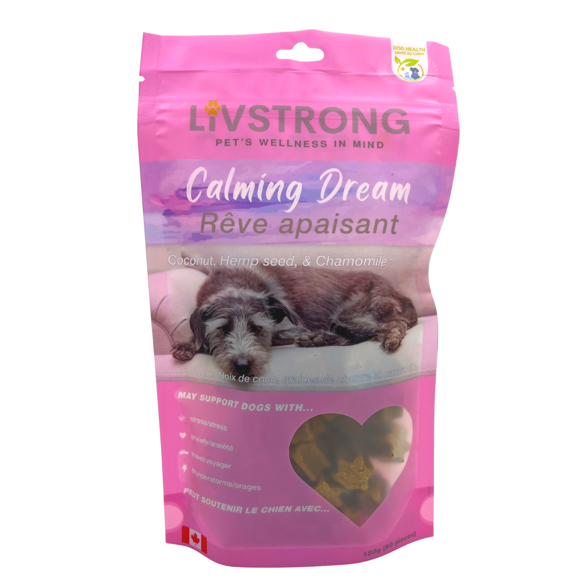 Calming Dream Benefit Bites - Livstrong Pets